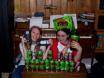 Marie (left) and Corey (right)